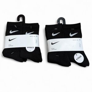 Nike Young Athletes Kids Athletic Crew Socks 2-Pack (12 Pairs) Size XXS 4-5